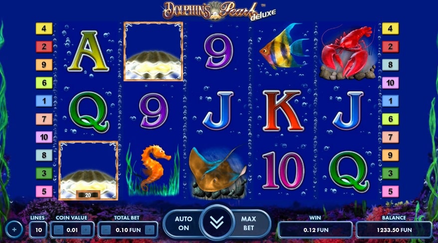 Игровой автомат Dolphins Pearl Deluxe: детальный обзор слота